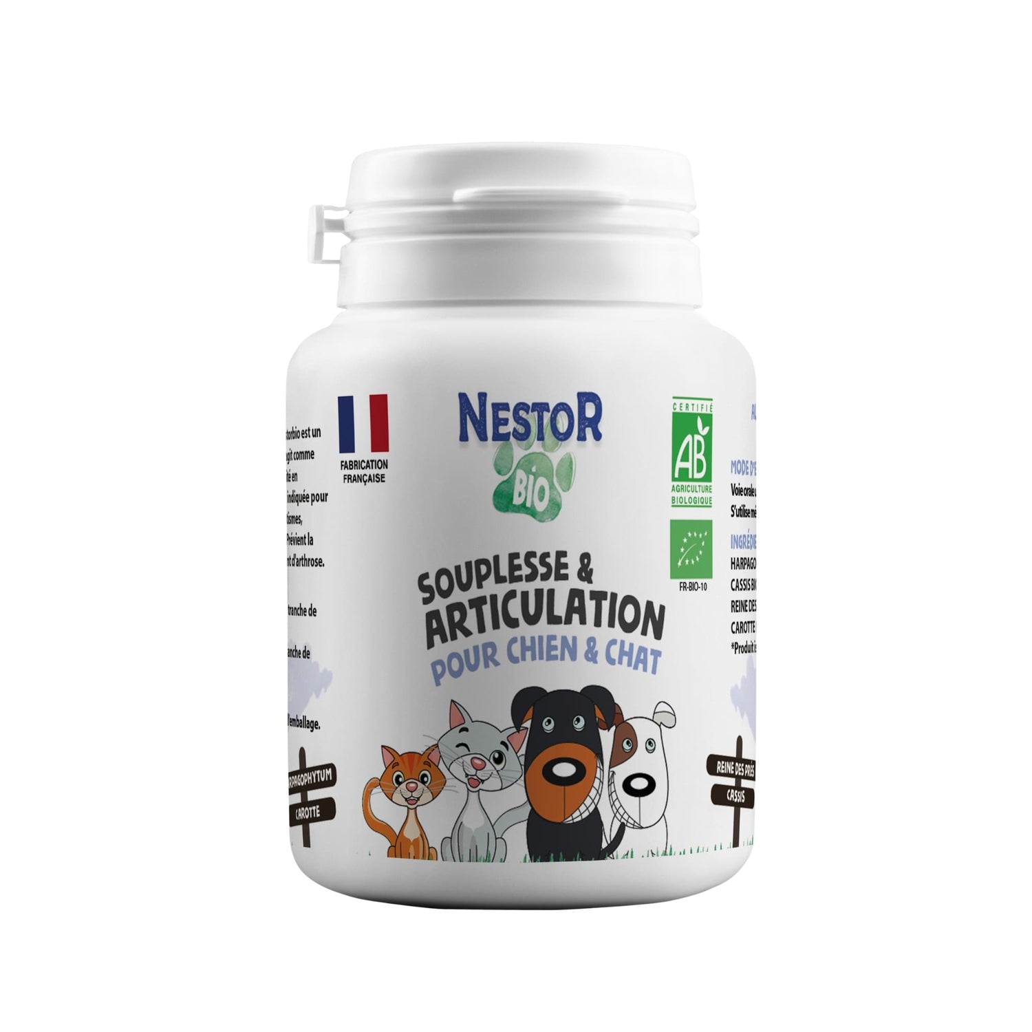Aliment Complémentaire Chien & Chat - Souplesse & Articulation
