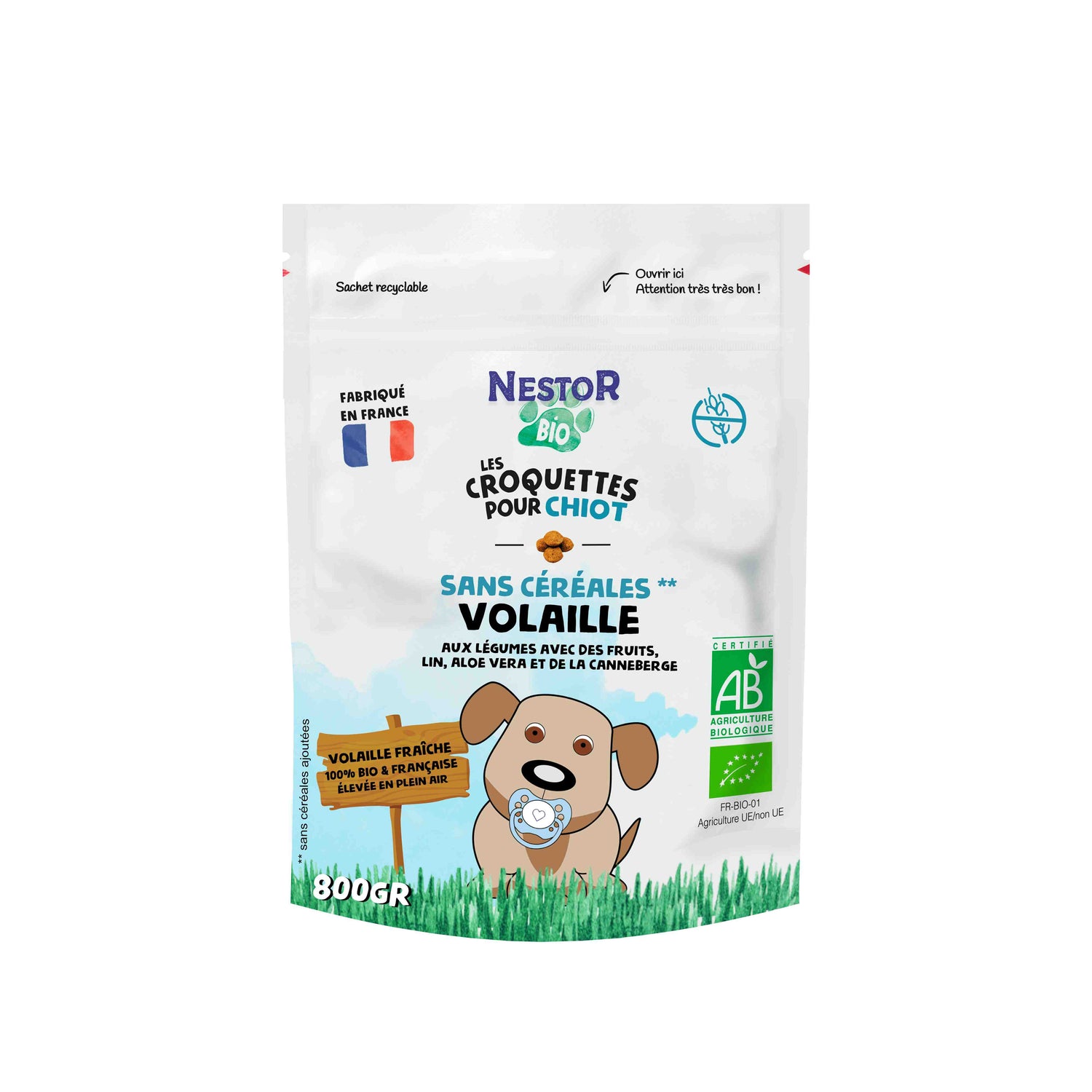 Organic Puppy Croquettes