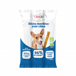 LA FRIANDISE MOELLEUSE POUR CHIEN - 94% DE POULET BIO -