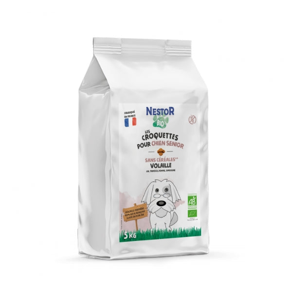 Croquettes Bio Chien Senior
