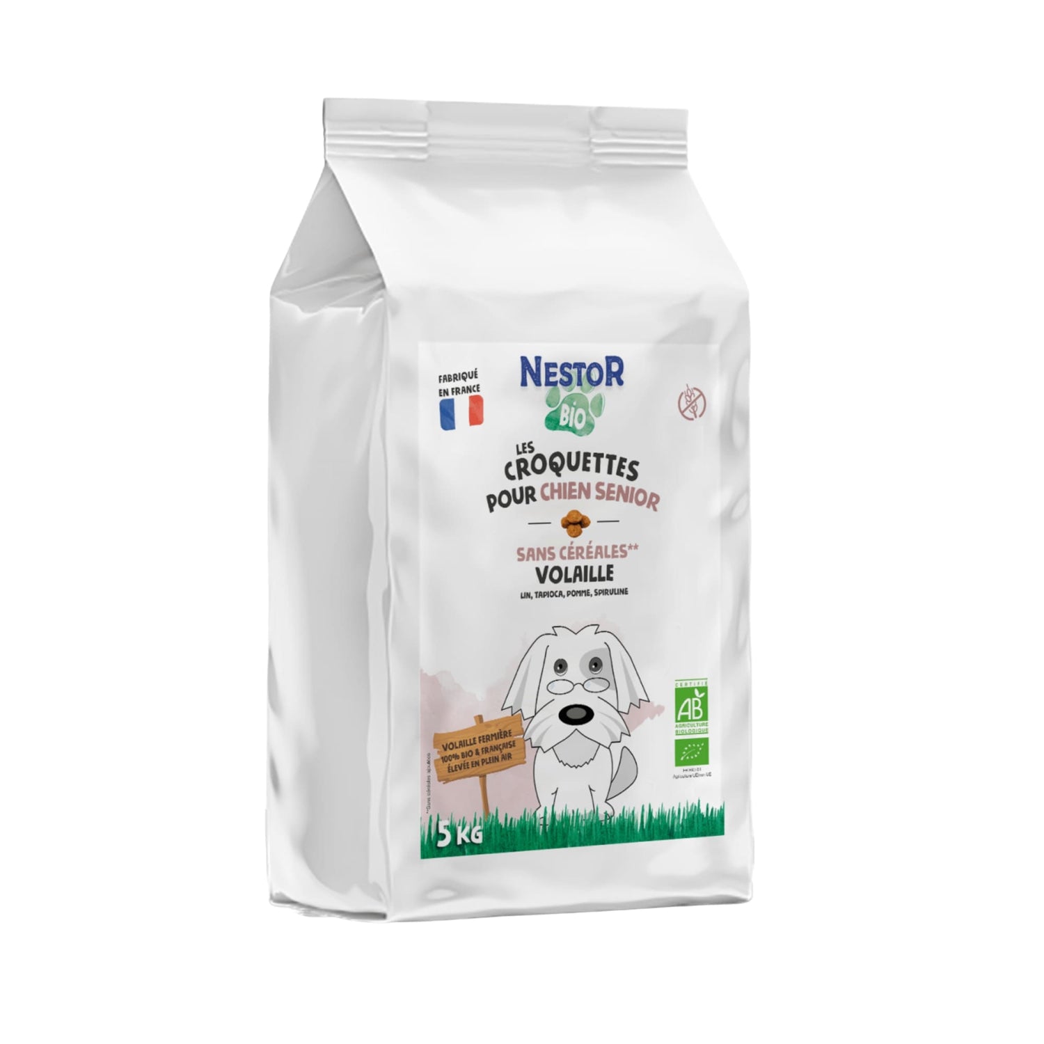 Croquettes Bio Chien Senior