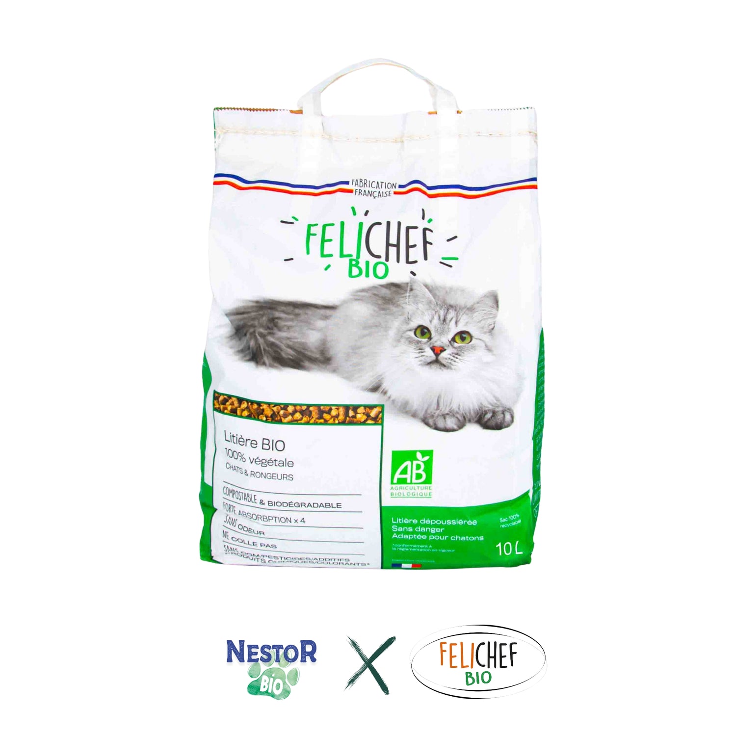 Litière Bio Chat Naturelle Désodorisante