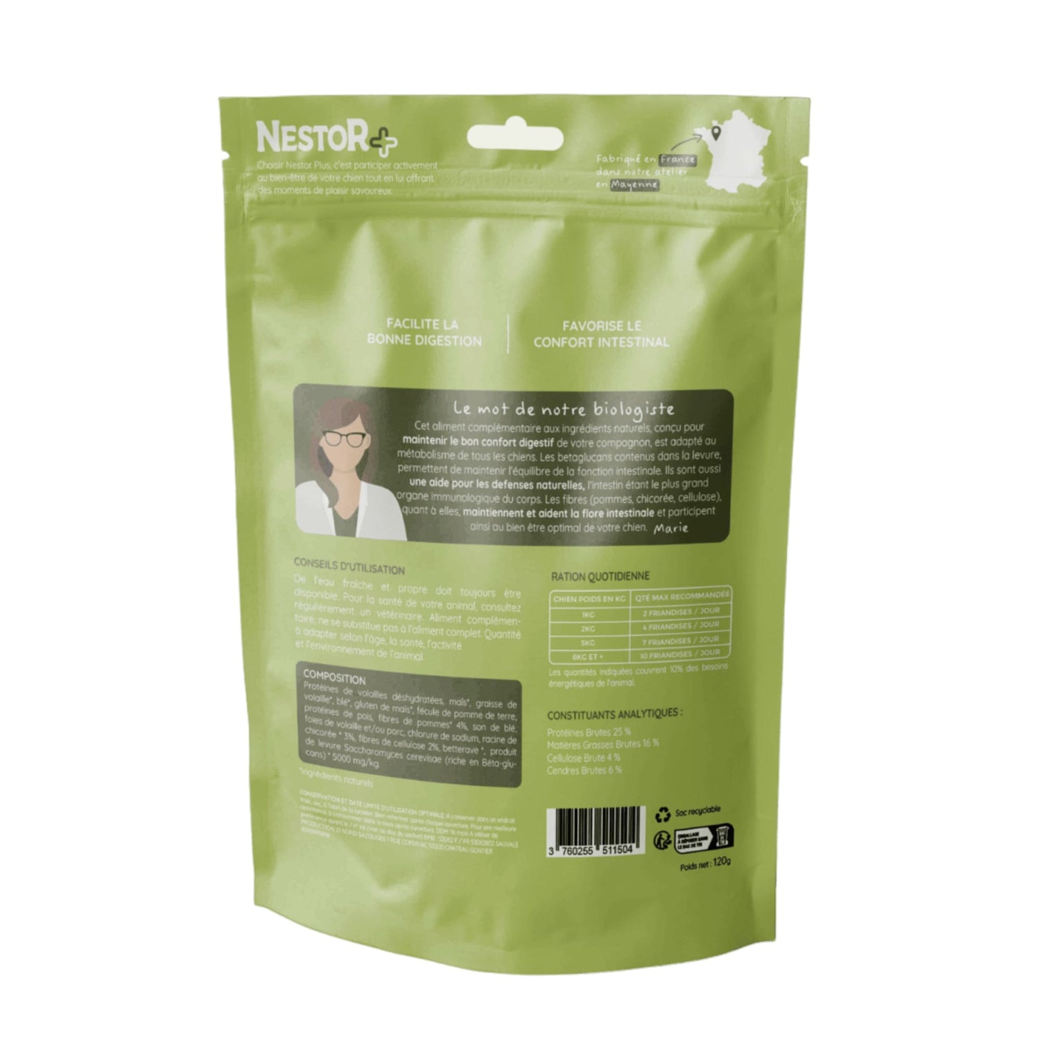 Aliment Complémentaire Chien - Digestion